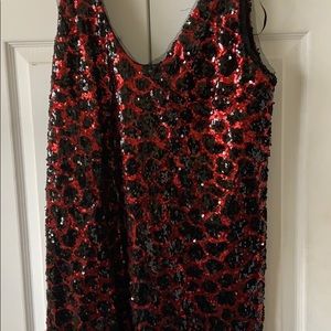 Zara sequin dress